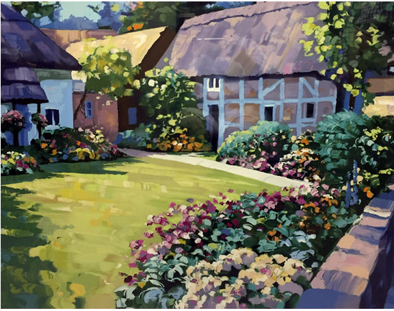 Herndon Fine Art offers authenticated Henri Plisson fine art, including rare hand-signed limited edition serigraphs, American impressionist oil paintings, and embellished canvases.
