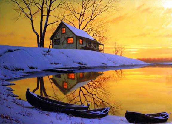 Herndon Fine Art offers authenticated Alexi Butirskiy fine art, including rare hand-signed limited edition canvas giclées, impressionistic oil paintings, and luminous twilight masterworks.