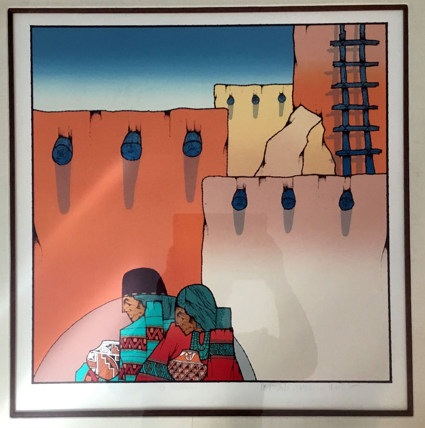 Herndon Fine Art offers authenticated Amado Peña fine art, including rare hand-signed limited edition serigraphs, Southwest Mestizo acrylic paintings, and ceramic tiles.