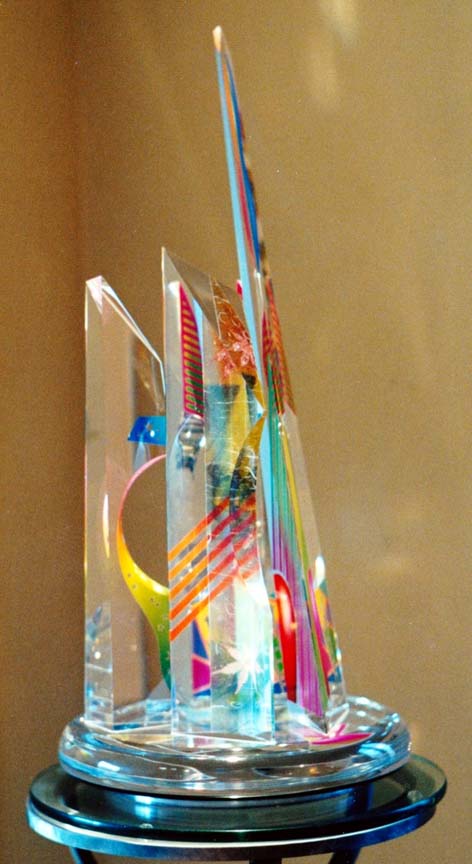 Herndon Fine Art offers authenticated Yankel Ginzburg fine art, including rare multi-dimensional acrylic sculptures, hand-signed serigraphs, and kinetic optical art graphics.