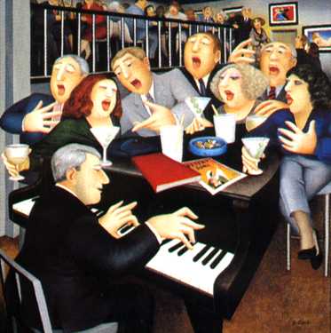 Herndon Fine Art offers authenticated Beryl Cook fine art, including rare hand-signed limited edition prints, silkscreens, and humorous narrative graphics.