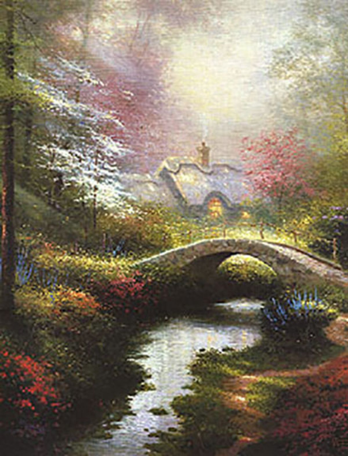 Thomas Kinkade is one of over 300 world-renowned artists available through Herndon Fine Art. These are just some of the Thomas Kinkade's we have available. 