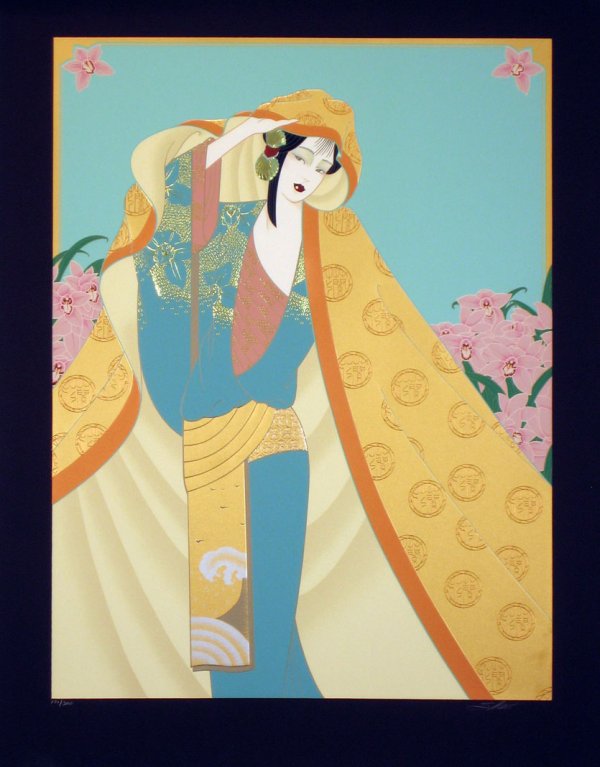 Herndon Fine Art offers authenticated Lillian Shao fine art, including rare hand-signed limited edition serigraphs, Art Deco figurative paintings, and metallic foil-embossed prints.