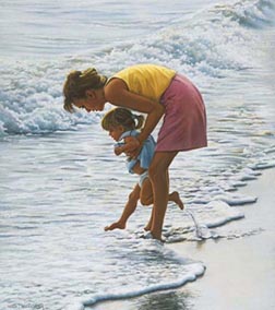 Herndon Fine Art offers authenticated Tom Sierak fine art, including rare hand-signed limited edition pastel prints, nostalgic family realism paintings, and collector giclées.