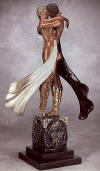 erte sculpture lovers and Idol