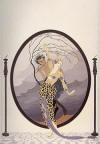 erte woman and satyr