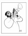 Hirschfeld Louis Satchmo Armstrong