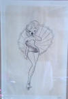 al hirschfeld marilyn monroe