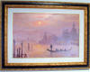 John Kelly Original Oil on Canvas Venice Evening