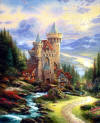 Kinkade Guardian Castle