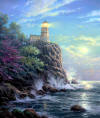 Kinkade Split Rock Light