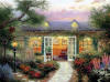 kinkade studio in the garden