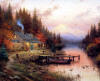 Kinkade The End of a Perfect Day I