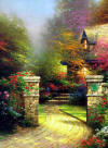 Kinkade The Rose Gate