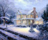 kinkade Victorian Christmas III 