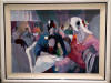 isaac maimon original painting Cafe Napolitain