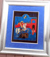 martiros manoukian mixed media tile st george icon