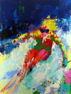 leroy neiman lady skier