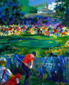 leroy neiman PGA Championship 2000, Valhalla Golf Club  Tiger Woods