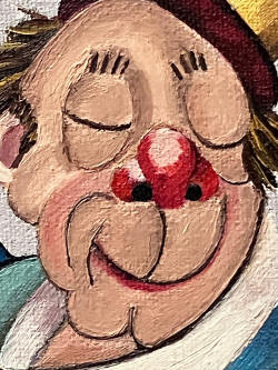 Red Skelton Original Painting Bert Lahr